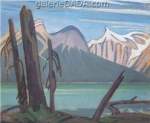 Lawren Harris, Montañas Rocosas del Lago Esmeralda Reproducciones de cuadro