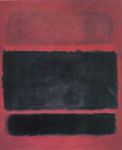 Mark Rothko Marrón, Negro en Maroon reproduccione de cuadro