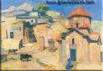 Martiros Saryan, Iglesia Karmravor. Ashtarak@item: inlistbox Reproducciones de cuadro