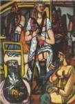 Max Beckmann Pescadora reproduccione de cuadro