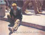 Maynard Dixon El hombre olvidado reproduccione de cuadro