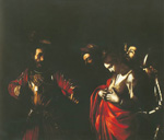 Michelangelo Caravaggio Martirio de Santa Ursula reproduccione de cuadro