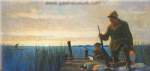 N.C. Wyeth, La caza de patos Reproducciones de cuadro