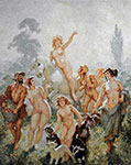 Norman Lindsay Jugando en los Fields reproduccione de cuadro