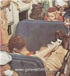 Norman Rockwell Voyeur. reproduccione de cuadro