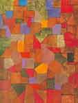 Paul Klee Aldea de montaña (otoñal) reproduccione de cuadro