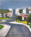 Richard Diebenkorn InglesideCity in Germany reproduccione de cuadro