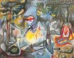 Roberto Matta Inscape reproduccione de cuadro