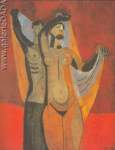 Rufino Tamayo Bailarines reproduccione de cuadro