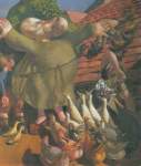 Stanley Spencer San Francisco y las Aves reproduccione de cuadro