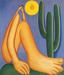 Tarsila do Amaral Abaporu reproduccione de cuadro