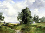 Thomas Moran, Old Windmill, East Hampton, Long Island, Nueva York Reproducciones de cuadro