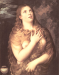 Titian Santa María Magdalena reproduccione de cuadro