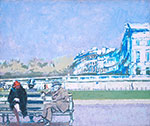 Walter Sickert El Frente en Hove reproduccione de cuadro