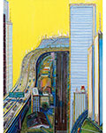 Wayne Thiebaud Por la mañana Freeway reproduccione de cuadro