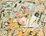 Willem De Kooning Ashville. reproduccione de cuadro