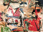 Willem De Kooning El Tiempo del Fuego reproduccione de cuadro