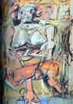 Willem De Kooning Mujer 1 reproduccione de cuadro