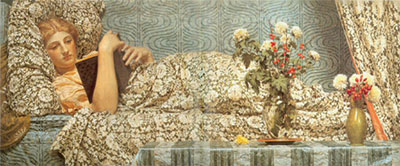 Albert Moore Fruits rouges reproduction-de-tableau