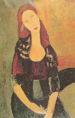 Amedeo Modigliani Jeanne Hebuterne reproduction-de-tableau