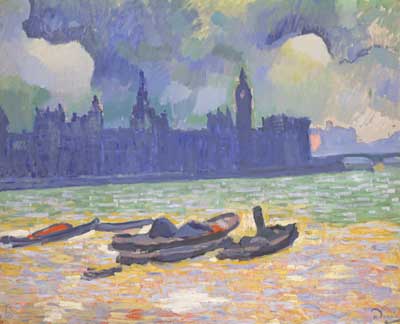 Andre Derain Le Palais de Westminster reproduction-de-tableau