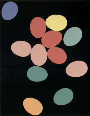 Andy Warhol Oeufs reproduction-de-tableau