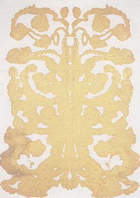 Andy Warhol Rorschach reproduction-de-tableau