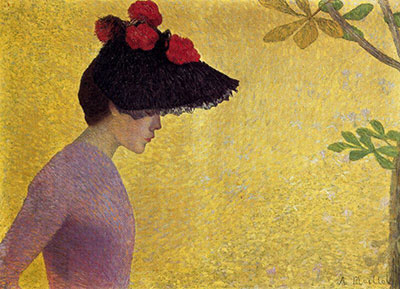 Aristride Maillol Profil d'une jeune femme reproduction-de-tableau