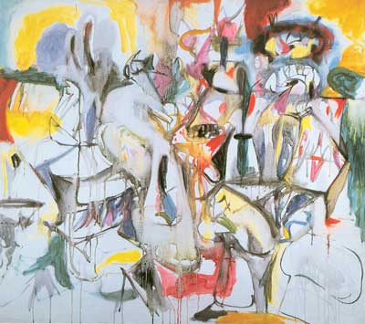 Arshile Gorky Comment mes mères Emroiled tablier se déroule reproduction-de-tableau