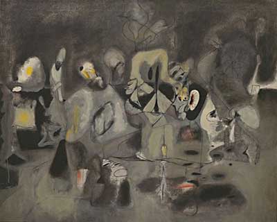 Arshile Gorky Le journal d'un séducteur reproduction-de-tableau