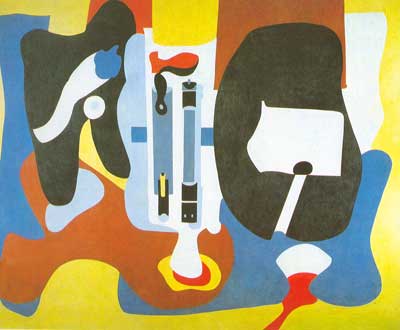 Arshile Gorky Mécanique du vol reproduction-de-tableau