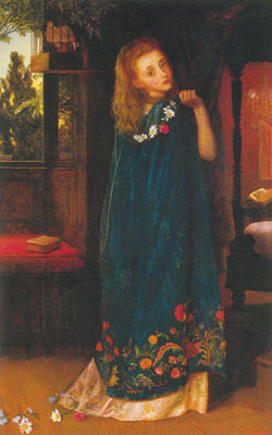 Arthur Hughes Bonne nuit. reproduction-de-tableau