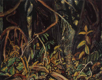 Arthur Lismer Croissance et sous-bois, Forest, C.-B. reproduction-de-tableau