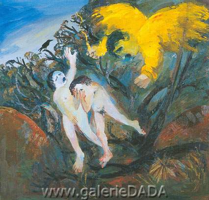 Arthur Merric Boyd L'expulsion reproduction-de-tableau