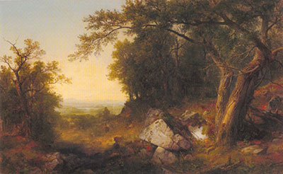 Asher Brown Durand L'American Wilderness reproduction-de-tableau