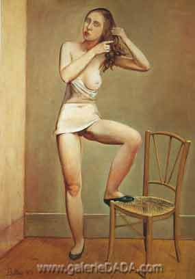 Balthasar Balthus Bonjour. reproduction-de-tableau