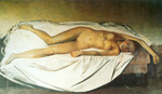 Balthasar Balthus La victime reproduction-de-tableau