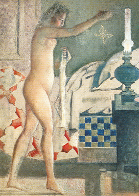 Balthasar Balthus Le papillon de nuit reproduction-de-tableau