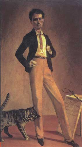 Balthasar Balthus Le roi des chats reproduction-de-tableau