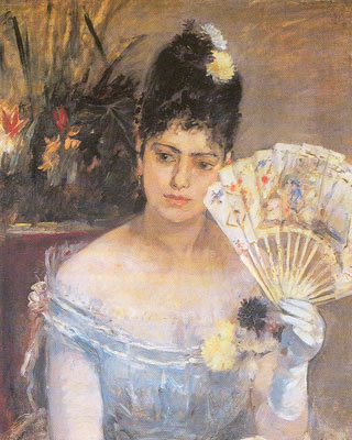 Berthe Morisot Au bal reproduction-de-tableau