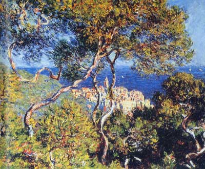 Claude Monet Bordighera reproduction-de-tableau