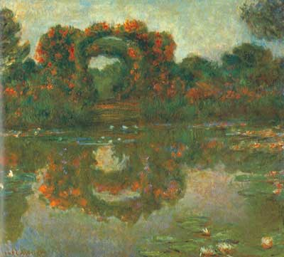 Claude Monet Les Arches florissantes, Giverny reproduction-de-tableau