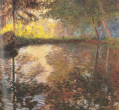 Claude Monet Montgeron reproduction-de-tableau