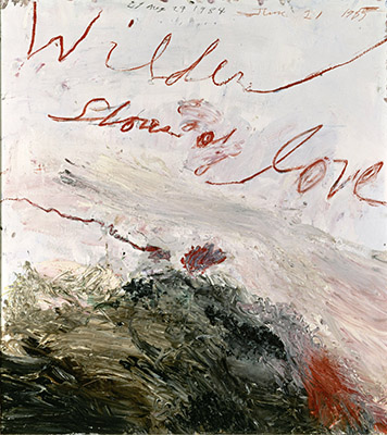 Cy Twombly Wilder Shores of Love reproduction-de-tableau