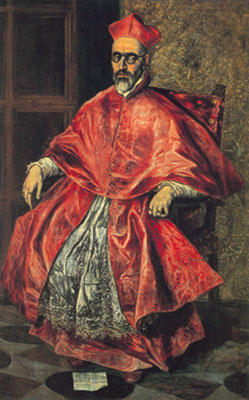 Domenico El Greco Don Fernando Nino de Guevara reproduction-de-tableau