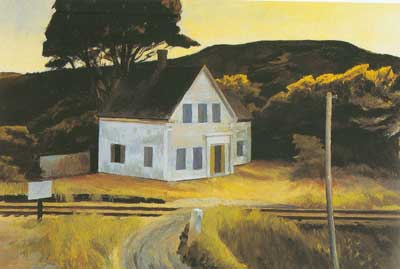 Edward Hopper Cape Cod en octobre reproduction-de-tableau