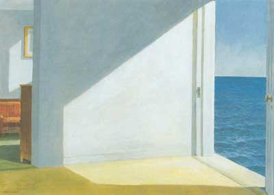 Edward Hopper Chambre au bord de la mer reproduction-de-tableau