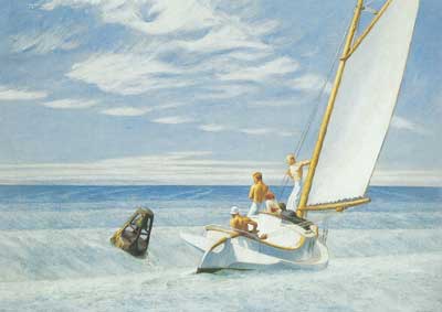 Edward Hopper Houle du sol reproduction-de-tableau