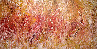 Emily Kame Kngwarreye Bush Yam rêve reproduction-de-tableau