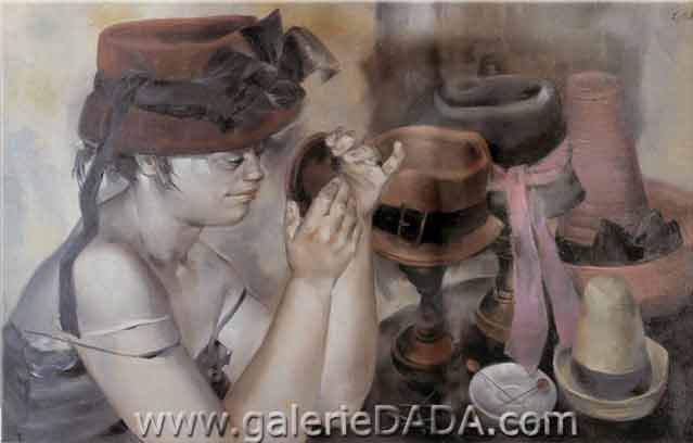 Enrique Grau Le Milliner reproduction-de-tableau